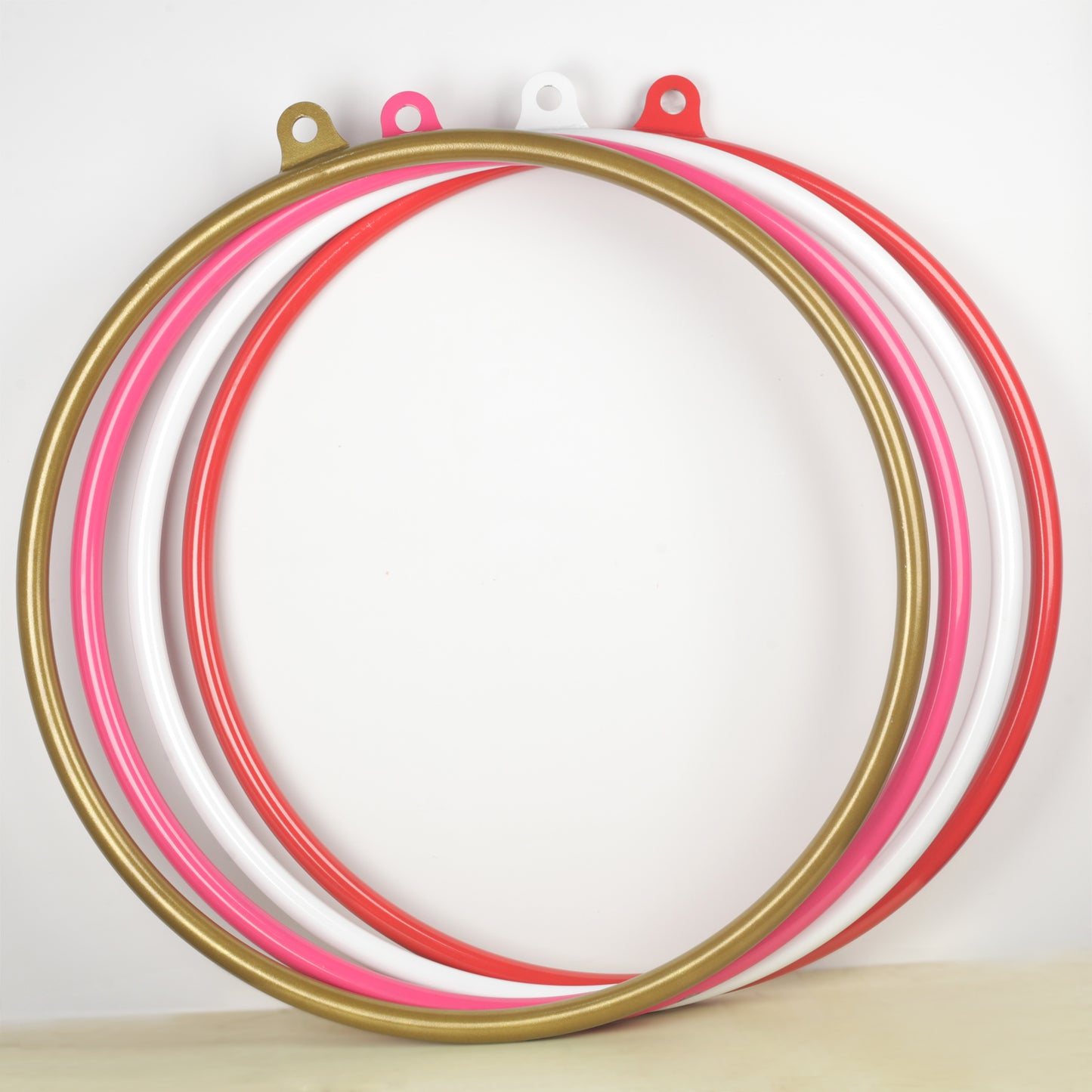 90cm 32mm 1 Piont Aerial Hoop Set Lyra Hoop Set with Rigging Hardware