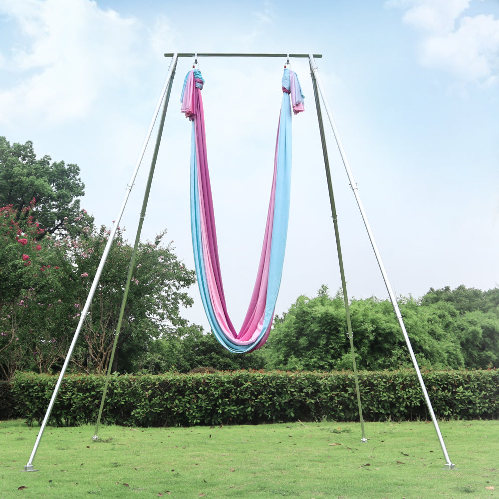 3.4 meters Aerial Rig Yoga Frame Height Adjustable Aerial Yoga Equipment