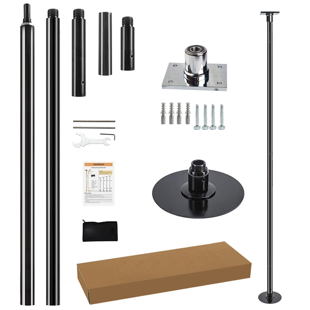 Permanent Fixed Dance Pole Kit 45mm Spinning & Static Dancing Pole