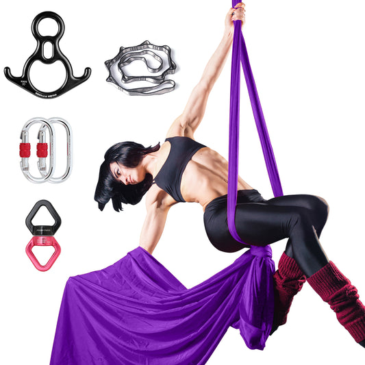 8.2 meters aerial silk set