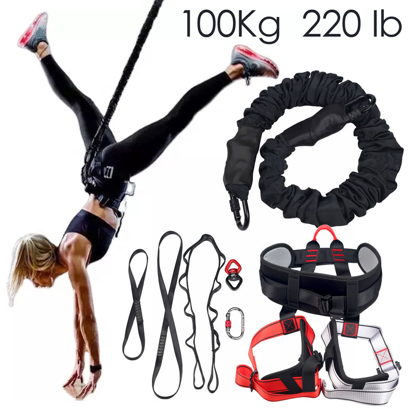 Bungee Dance Set Durable Aerial Bungee Fitness Equipment Whole Kit Ideal for Flying Workouts GYM