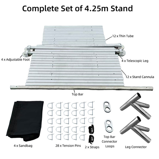 New Upgraded 4.25 meters Aerial Frame Yoga Stand Equipment
