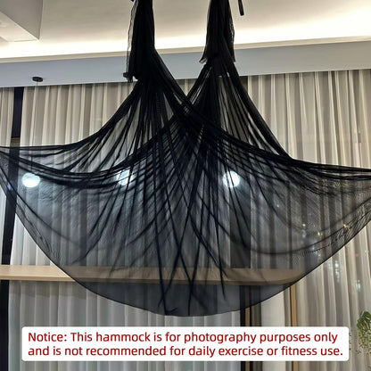 6 Meters Aerial Yoga Transparent Hammock Set