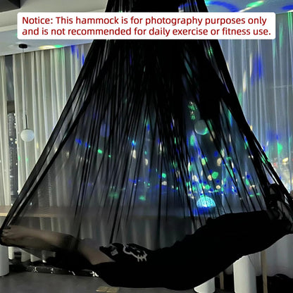 6 Meters Aerial Yoga Transparent Hammock Set