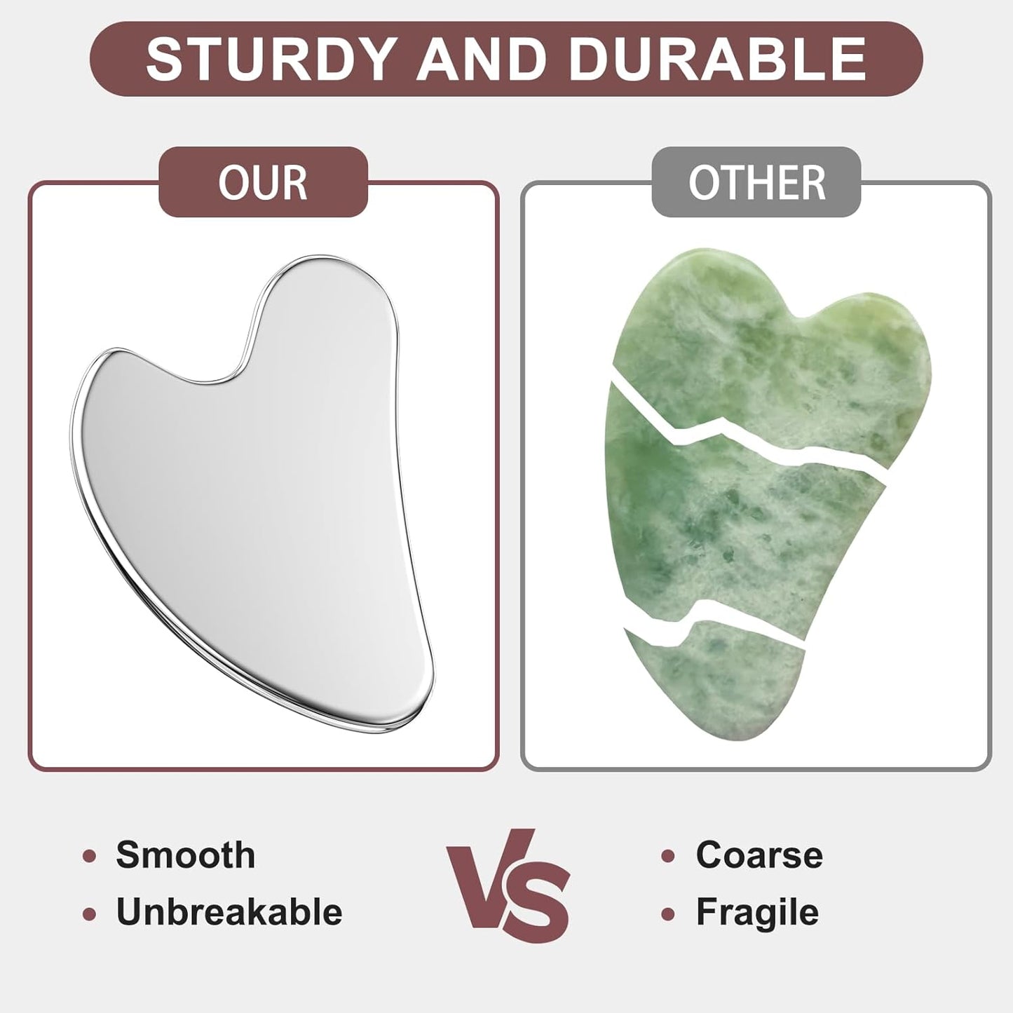 Stainless Steel Gua Sha Skin Care Tool