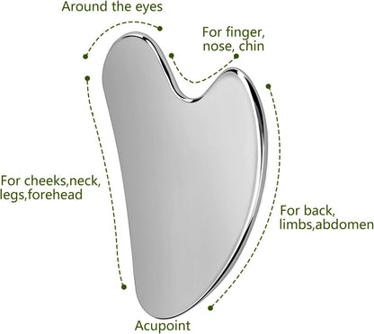 Stainless Steel Gua Sha Skin Care Tool