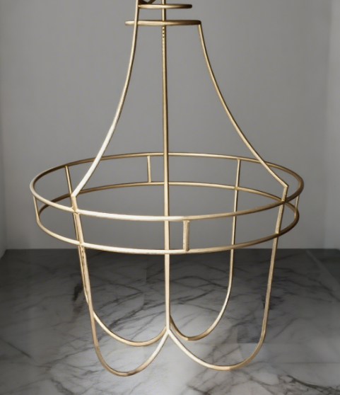 Gold Buld Aerial Hoop