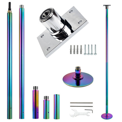 45mm Fixed Dance Pole Set 2.7 Meters Spinning Static Pole Dance Kit