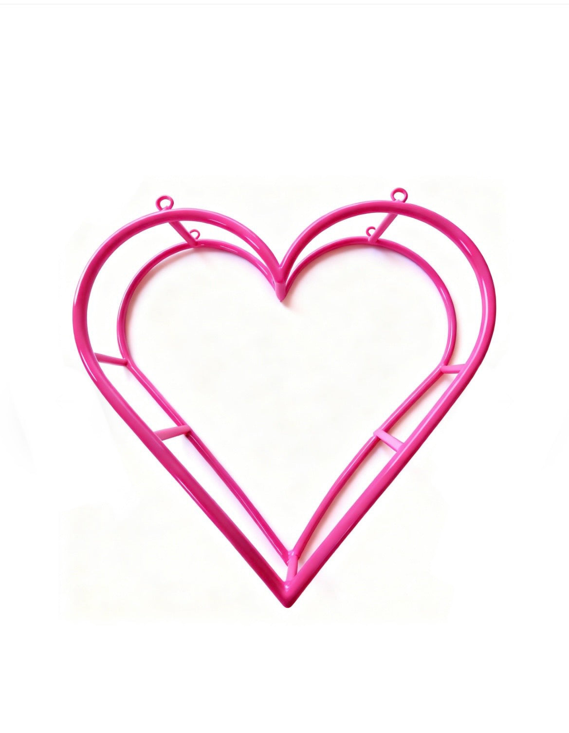 Upgraded Double-Layer Heart Hoop Lyra