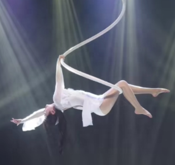 2.3 meters Aerial Spiral Aerial Lyra Hoop