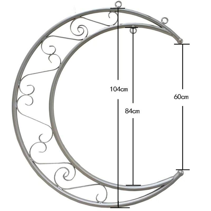 Light Golden Moon Hoop Kit