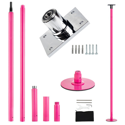 45mm Fixed Dance Pole Set 2.7 Meters Spinning Static Pole Dance Kit